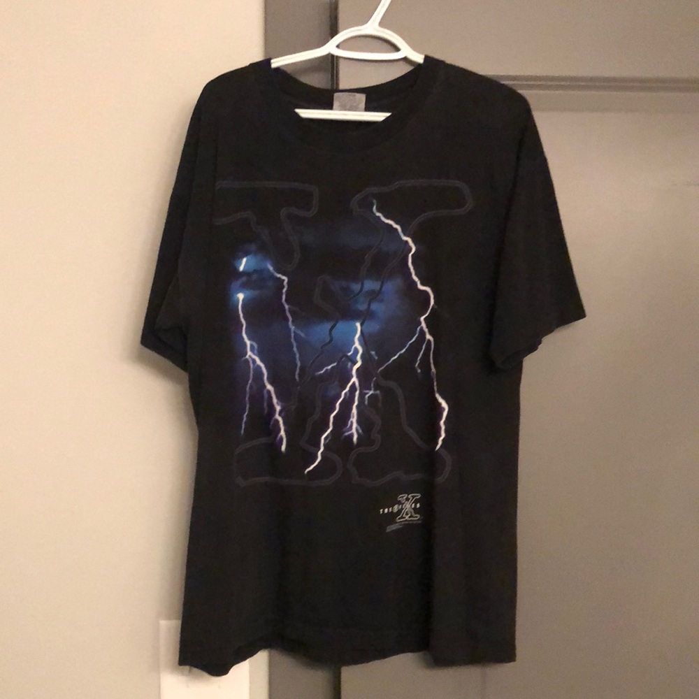 X Files Lightning T Shirt Vintage 1994 XL